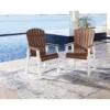 Genesis Bay Brown & White Patio Armchairs, 2-Pack -Garden Oasis 810599465 5