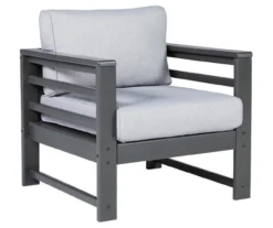 Amora Wood Look Cushioned Patio Chairs, 2-Pack -Garden Oasis 810599484 1