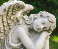 15" Sleeping Angel Garden Statue -Garden Oasis 810607512 A0 7