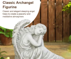 15" Sleeping Angel Garden Statue -Garden Oasis 810607512 A0 8