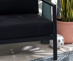 Marcy Metal Cushioned Patio Lounge Chair -Garden Oasis 810607963 A8 5