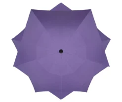 Northlight 8.8' Purple Lotus Patio Umbrella -Garden Oasis 810612666 A0 3 1