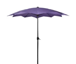 Northlight 8.8' Purple Lotus Patio Umbrella -Garden Oasis 810612666 A0 4 1