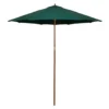Northlight 8.5' Green Market Wood Patio Umbrella -Garden Oasis 810612670 A0 1 1