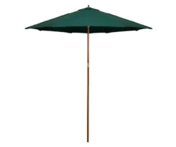 Northlight 8.5' Market Wood Patio Umbrella -Garden Oasis 810612670 A0 1