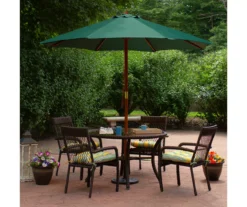 Northlight 8.5' Market Wood Patio Umbrella -Garden Oasis 810612670 A0 2