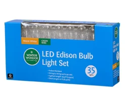 Warm White LED Edison Light Set, 35-Lights -Garden Oasis 810612851 A0 3