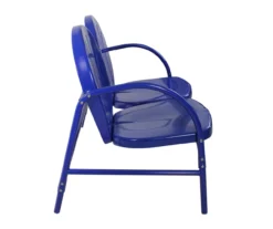 Northlight Retro Tulip Metal Patio Loveseat -Garden Oasis 810612958 A0 4