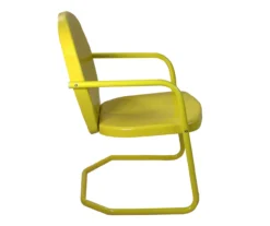 Northlight Retro Tulip Metal Patio Armchair -Garden Oasis 810612968 A0 4