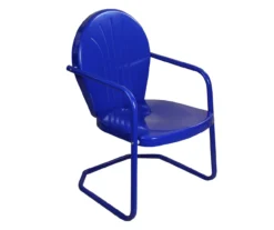 Northlight Retro Tulip Metal Patio Armchair -Garden Oasis 810612969 A0 1