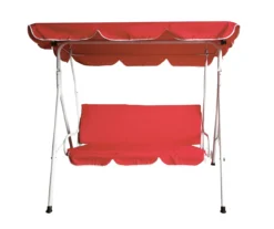 Northlight 3-Person Cushioned Patio Swing With Canopy -Garden Oasis 810612982 A0 1