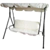 Northlight 3-Person Cushioned Patio Swing With Canopy -Garden Oasis 810612983 A0 1