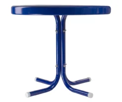 Northlight Retro Tulip Solid Metal Patio Side Table -Garden Oasis 810612995 A0 3