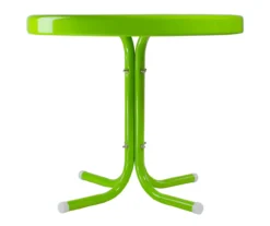 Northlight Retro Tulip Solid Metal Patio Side Table -Garden Oasis 810612997 A0 3