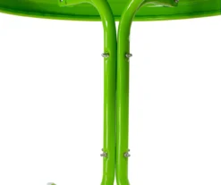 Northlight Retro Tulip Solid Metal Patio Side Table -Garden Oasis 810612997 A0 4