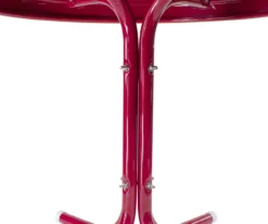 Northlight Retro Tulip Solid Metal Patio Side Table -Garden Oasis 810612998 A0 4