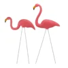 Northlight Pink Flamingo 2-Piece Yard Stake Set -Garden Oasis 810616706 A0 1