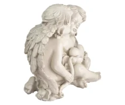 16" Sitting Cherubs & Heart Statue -Garden Oasis 810616746 A0 3
