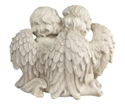16" Sitting Cherubs & Heart Statue -Garden Oasis 810616746 A0 5