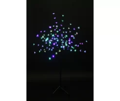 Northlight 4' Color-Changing Cherry Blossom LED Tree -Garden Oasis 810616795 A0 2