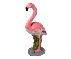25.5" Pink Standing Flamingo Statue