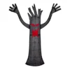Northlight 4.5' LED Glitter Scary Tree -Garden Oasis 810671175 A0 1