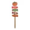 41.7" Pumpkin Patch Directional Yard Stake -Garden Oasis 810671257 A0 1