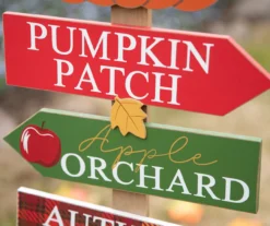 41.7" Pumpkin Patch Directional Yard Stake -Garden Oasis 810671257 A0 4